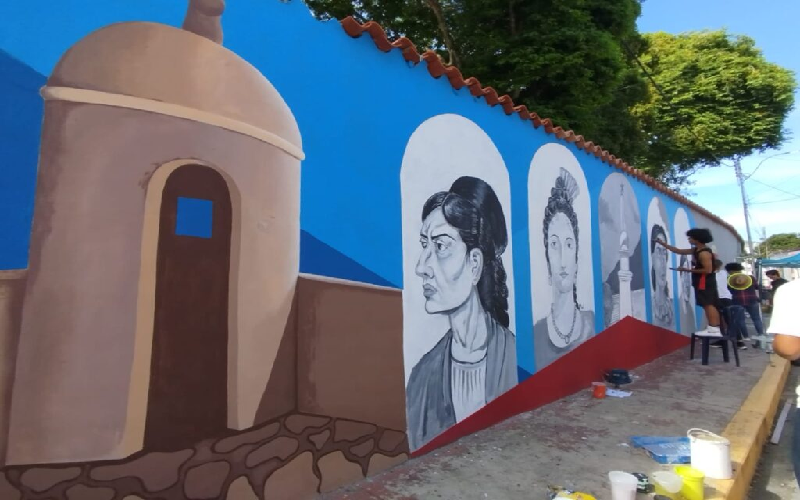 Artistas transforman La Asunción en galería viva de identidad insular